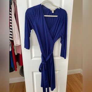 Banana Republic Blue Wrap dress